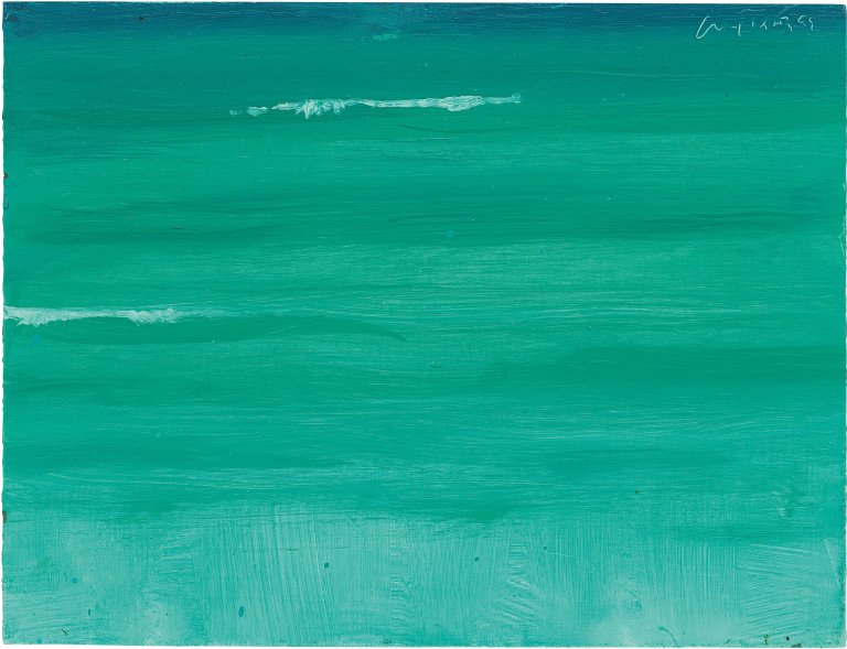 Auf diesem Bild ist das folgende Kunstwerk zu sehen: Alex Katz. „Marine Study #413“. 1999.