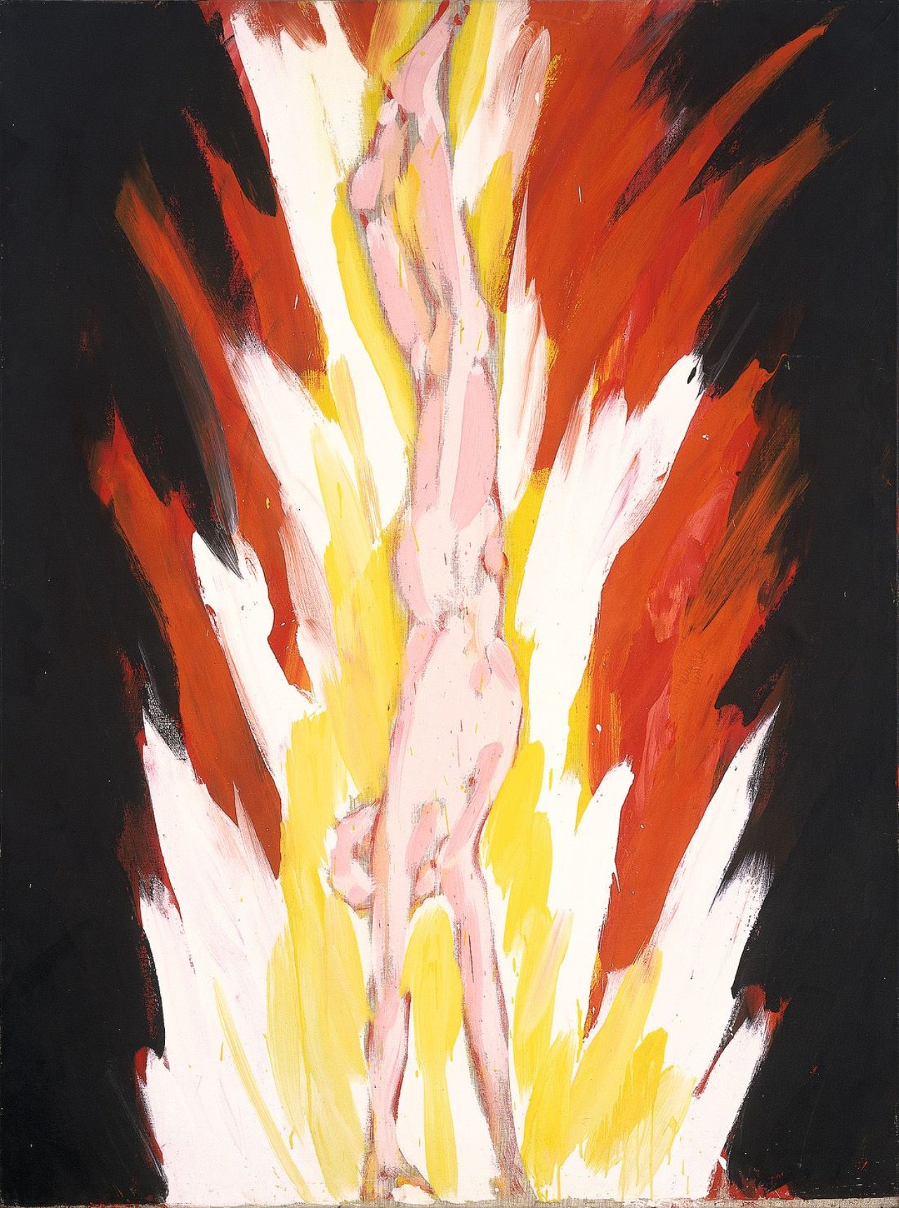 Auf diesem Bild ist das folgende Kunstwerk zu sehen:  Salomé. „Stürzender Engel“. 1982.