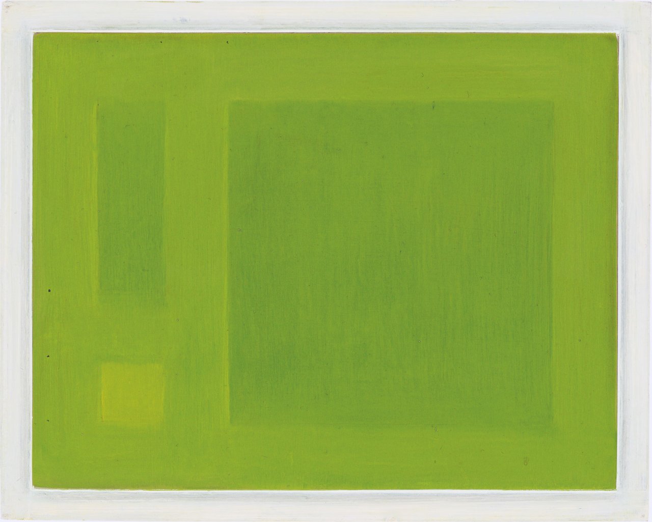This picture shows the following artwork: Antonio Calderara. ”Presenze”. 1960.
