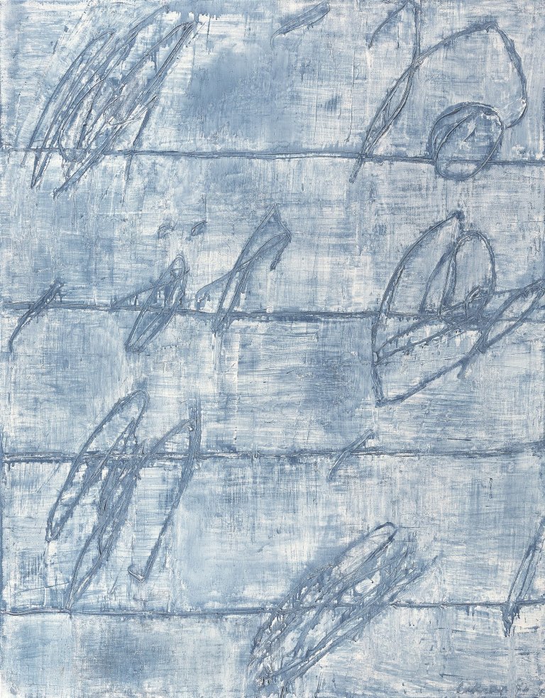 Auf diesem Bild ist das folgende Kunstwerk zu sehen: László Lakner. Lettre Imaginaire. 1997.