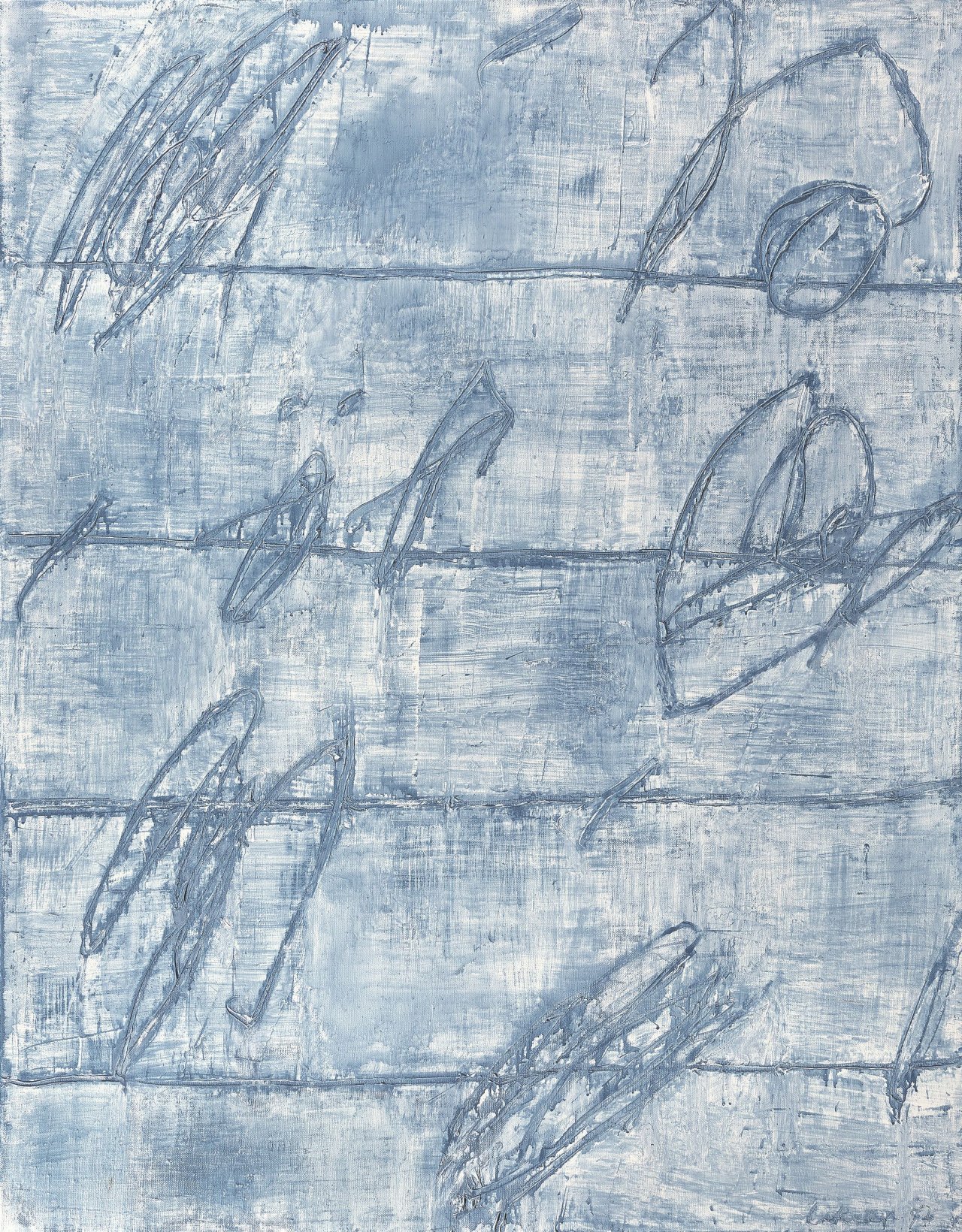 Auf diesem Bild ist das folgende Kunstwerk zu sehen: László Lakner. Lettre Imaginaire. 1997.