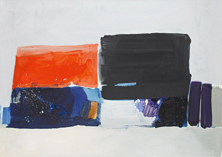 Auf diesem Bild ist das folgende Kunstwerk zu sehen: Oskar Koller. Ohne Titel. 1990.