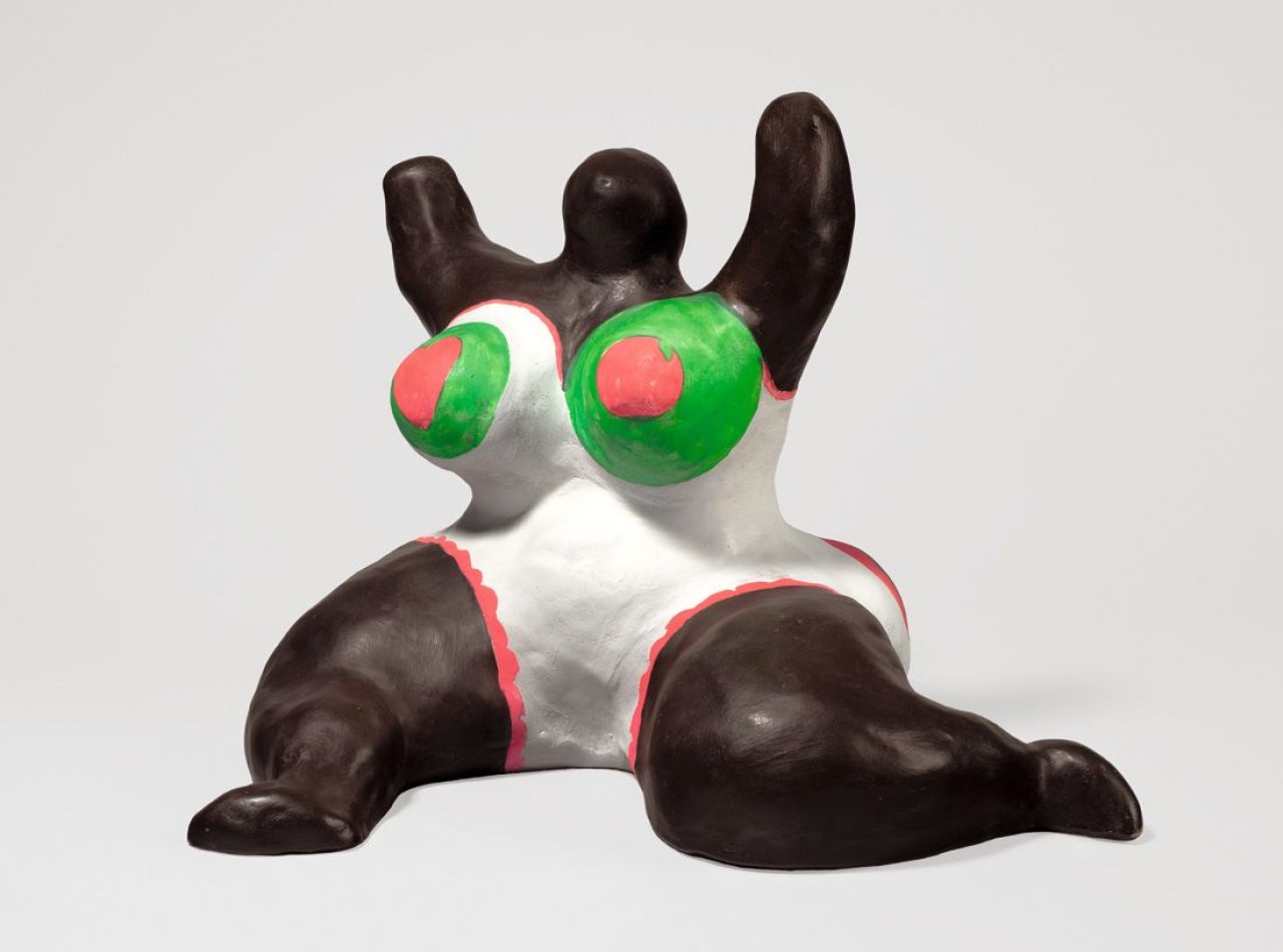 Auf diesem Bild ist das folgende Kunstwerk zu sehen: Niki de Saint Phalle. „Nana“. 1973.