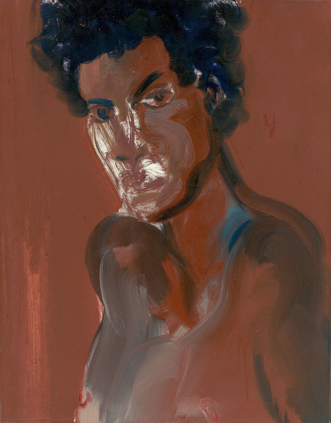 Auf diesem Bild ist das folgende Kunstwerk zu sehen: Rainer Fetting. „Marc“. 1990.
