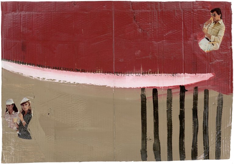 Auf diesem Bild ist das folgende Kunstwerk zu sehen: Franz West. Ohne Titel. 1981.