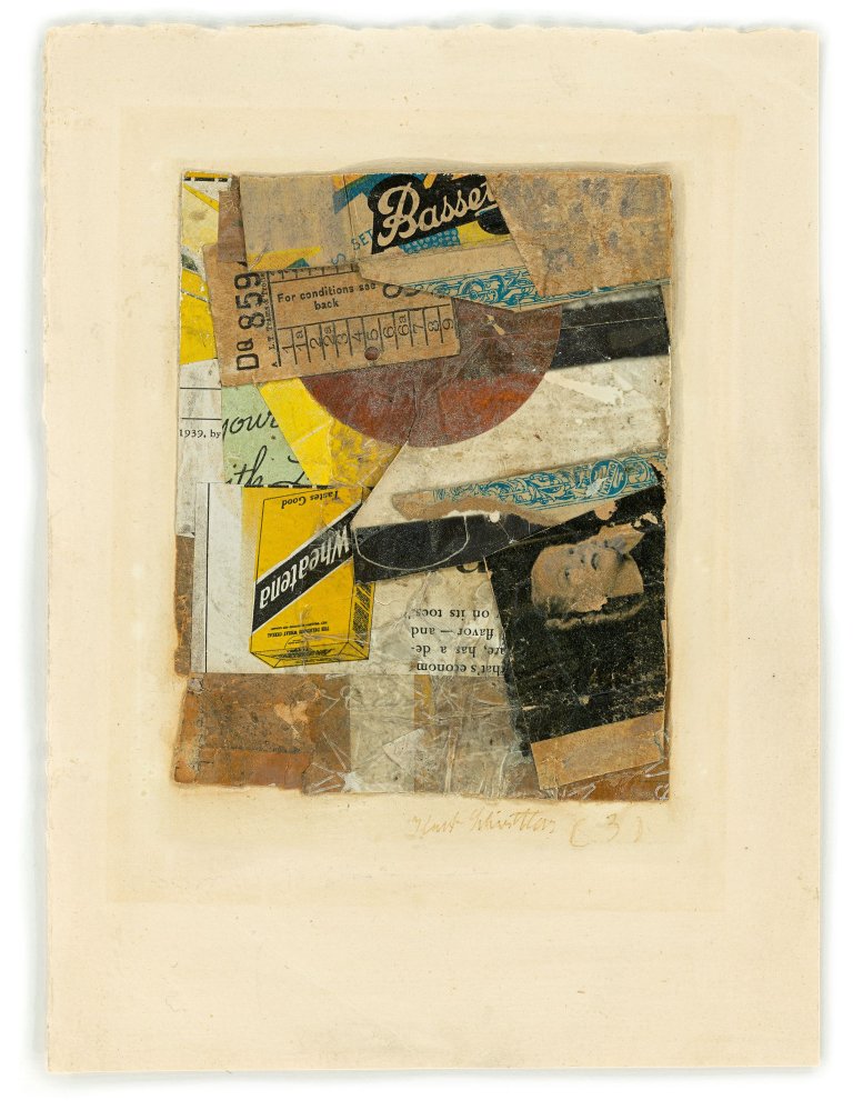 Auf diesem Bild ist das folgende Kunstwerk zu sehen: Kurt Schwitters. „C 31“. 1946.