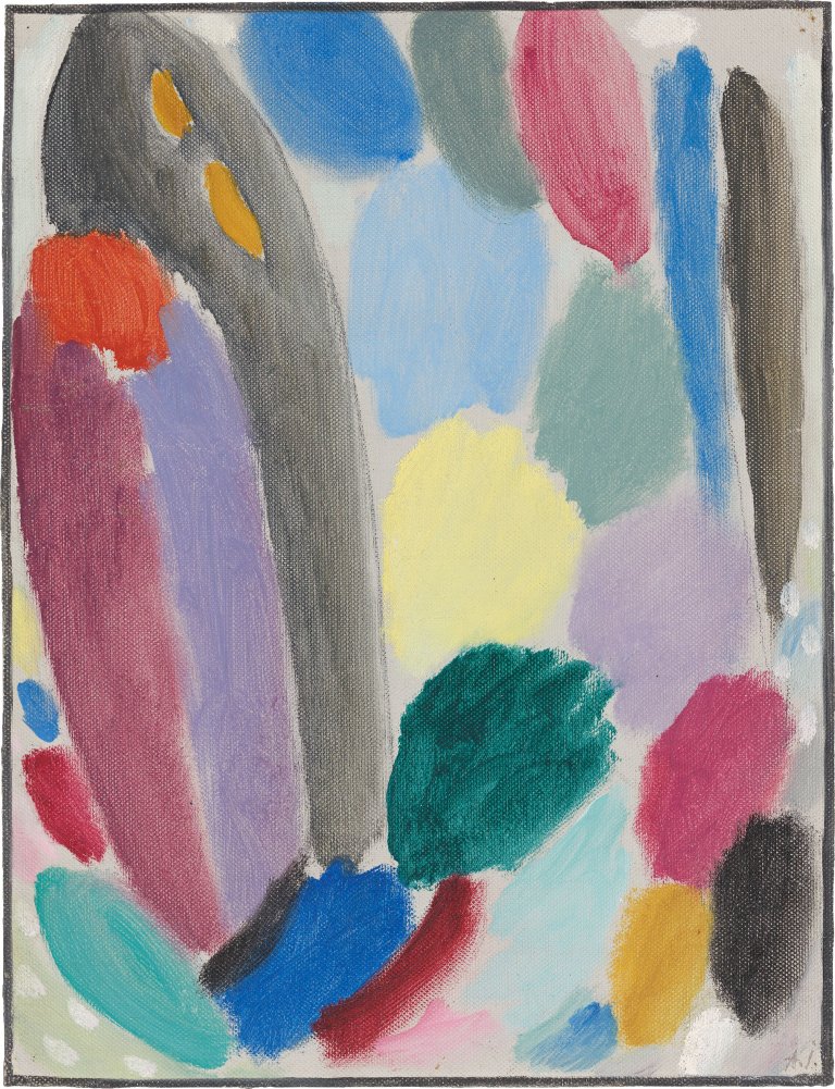 Auf diesem Bild ist das folgende Kunstwerk zu sehen: Alexej von Jawlensky. „Variation“. Um 1918.