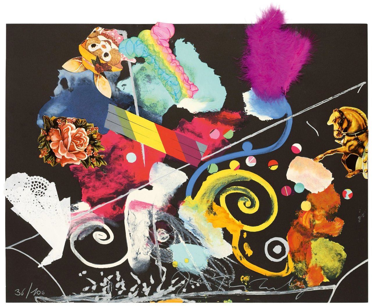 Auf diesem Bild ist das folgende Kunstwerk zu sehen: Jean Tinguely. Mémoire de la liberté. 1991.