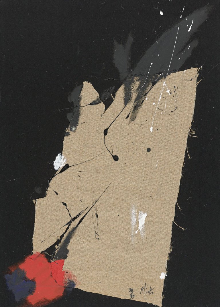 Auf diesem Bild ist das folgende Kunstwerk zu sehen: Jean Miotte. Ohne Titel.