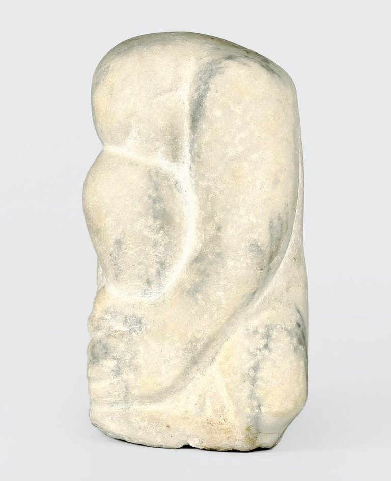 Auf diesem Bild ist das folgende Kunstwerk zu sehen: Louise Stomps. Der Ruhende. 1940er Jahre.