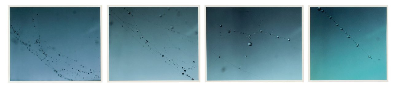 Auf diesem Bild ist das folgende Kunstwerk zu sehen: Tomás Saraceno. „To the Outer Space at Near Earth Escape Velocity. A Cosmic Filament - Two Million Years after the Big Bang“. 2005.