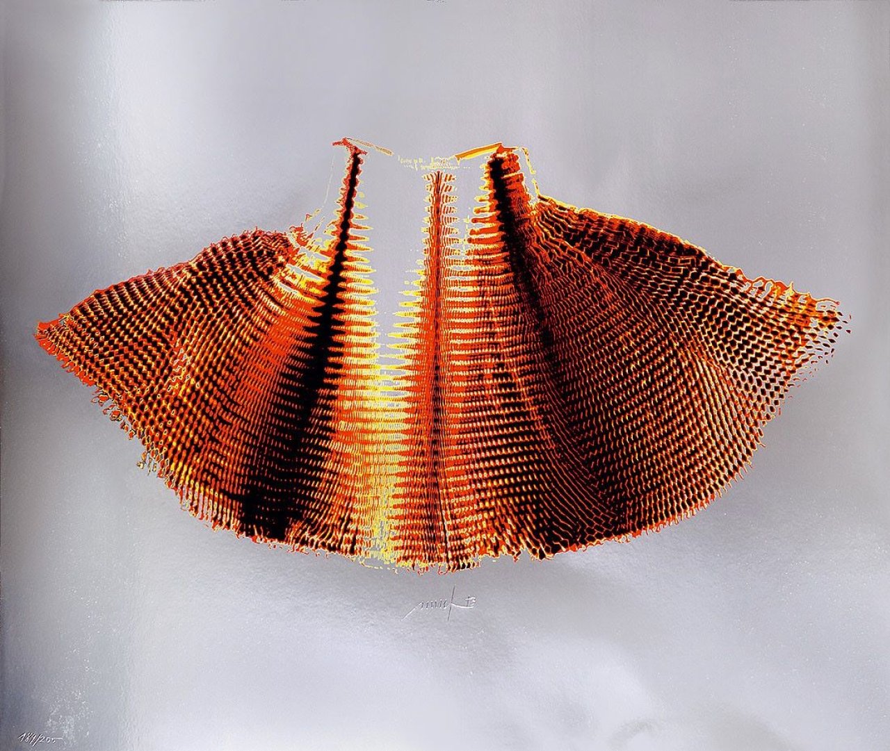 This picture shows the following artwork: Heinz Mack. „Galaxis“. 1973.