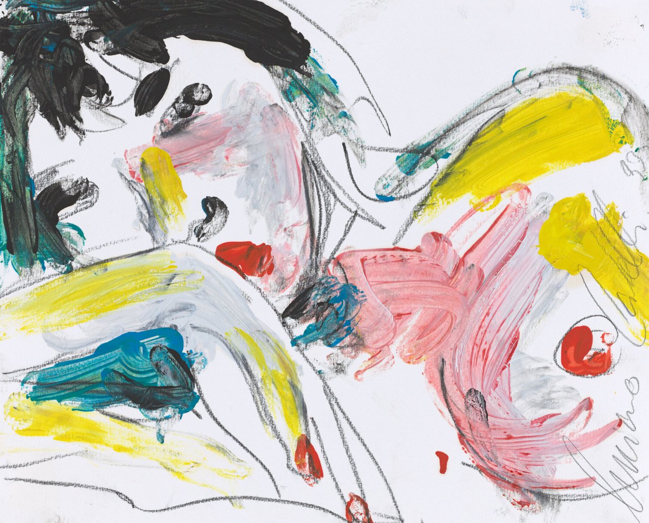 Auf diesem Bild ist das folgende Kunstwerk zu sehen: Luciano Castelli. Ohne Titel. 1993.