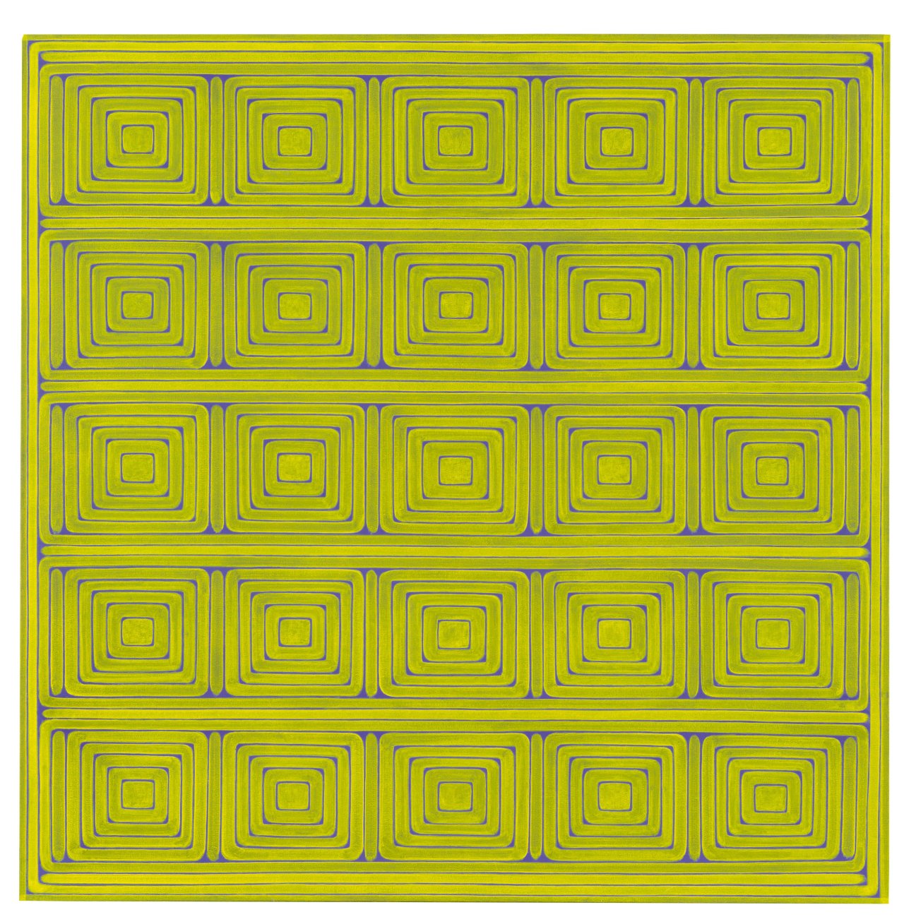 Auf diesem Bild ist das folgende Kunstwerk zu sehen: Dan Walsh. „Yellow painting“. 2007.