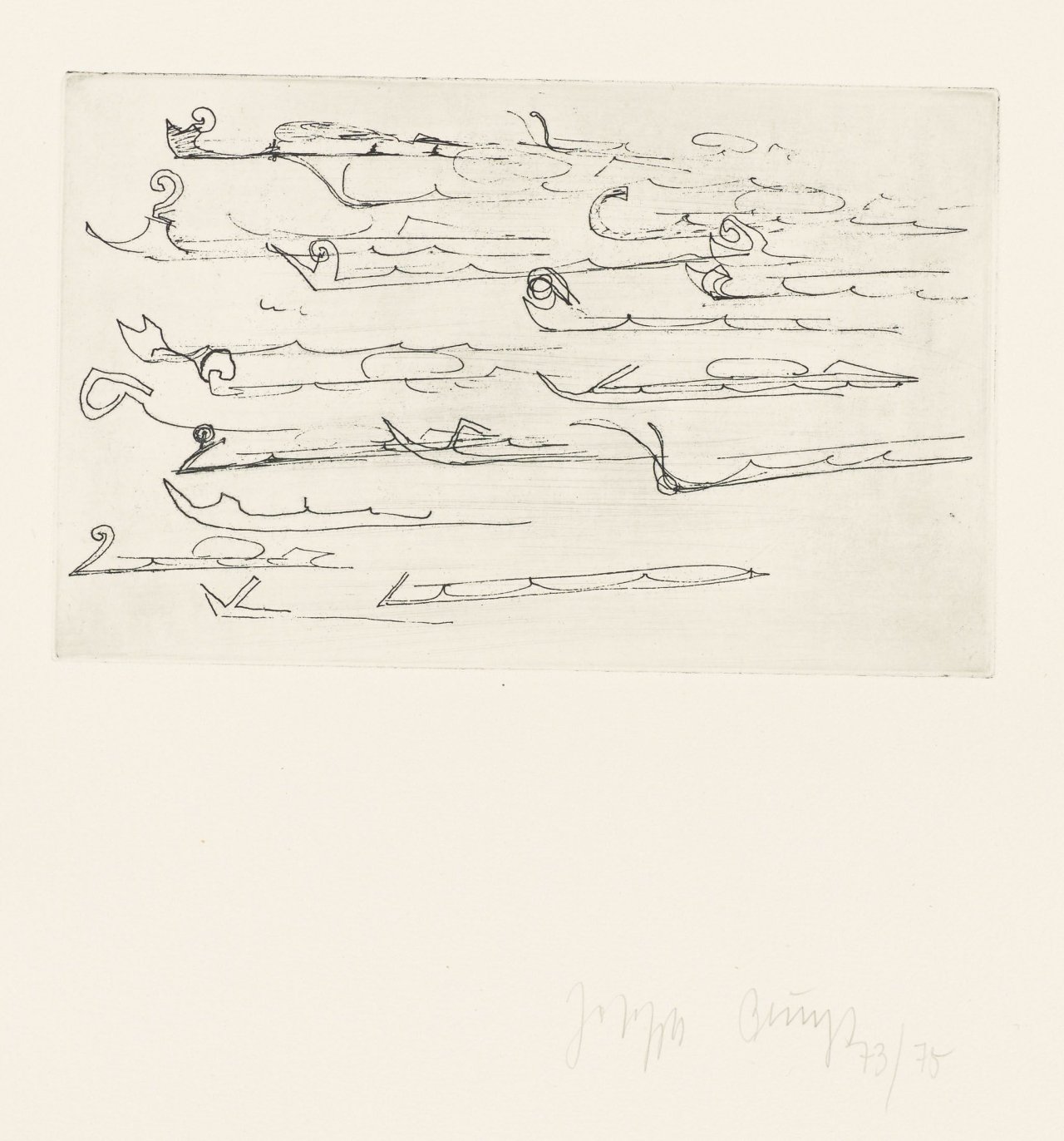 Auf diesem Bild ist das folgende Kunstwerk zu sehen: Joseph Beuys. „Urschlitten 2“. 1982.