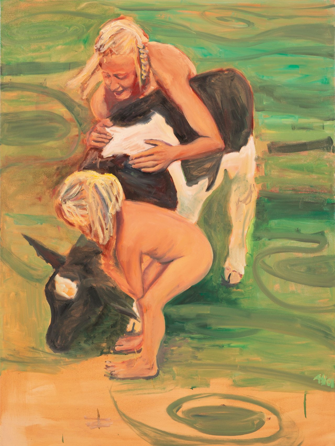 Auf diesem Bild ist das folgende Kunstwerk zu sehen: Anton Henning. „SPIEL N. 2“. 2001.