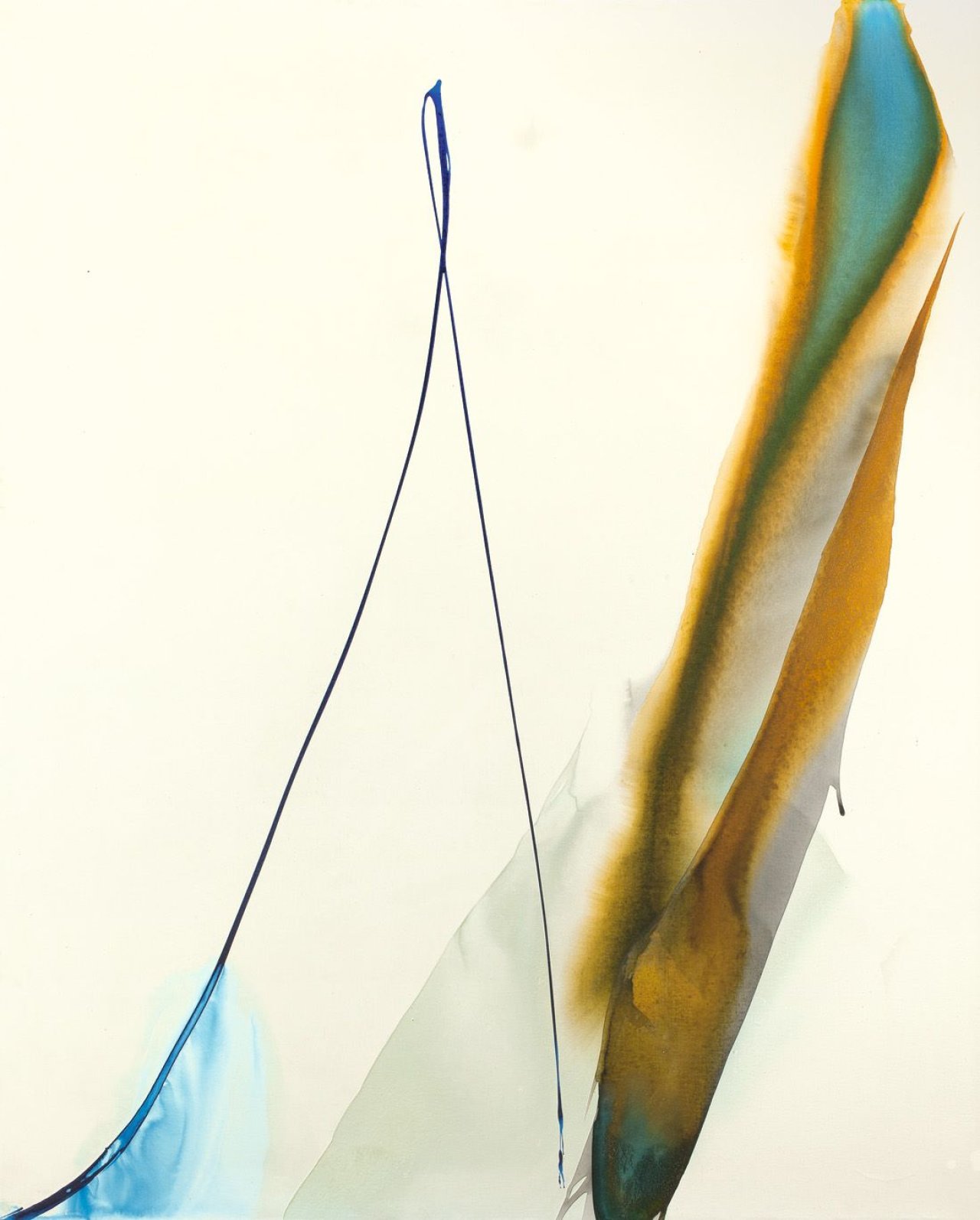 Auf diesem Bild ist das folgende Kunstwerk zu sehen: Paul Jenkins. Ohne TItel. 1960.