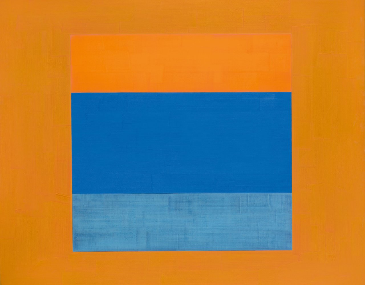 Auf diesem Bild ist das folgende Kunstwerk zu sehen: Ulrich Erben. Farben der Erinnerung. 1993/94.