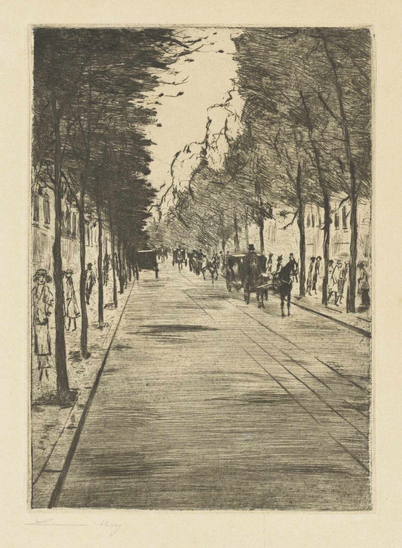 Auf diesem Bild ist das folgende Kunstwerk zu sehen: Lesser Ury. 