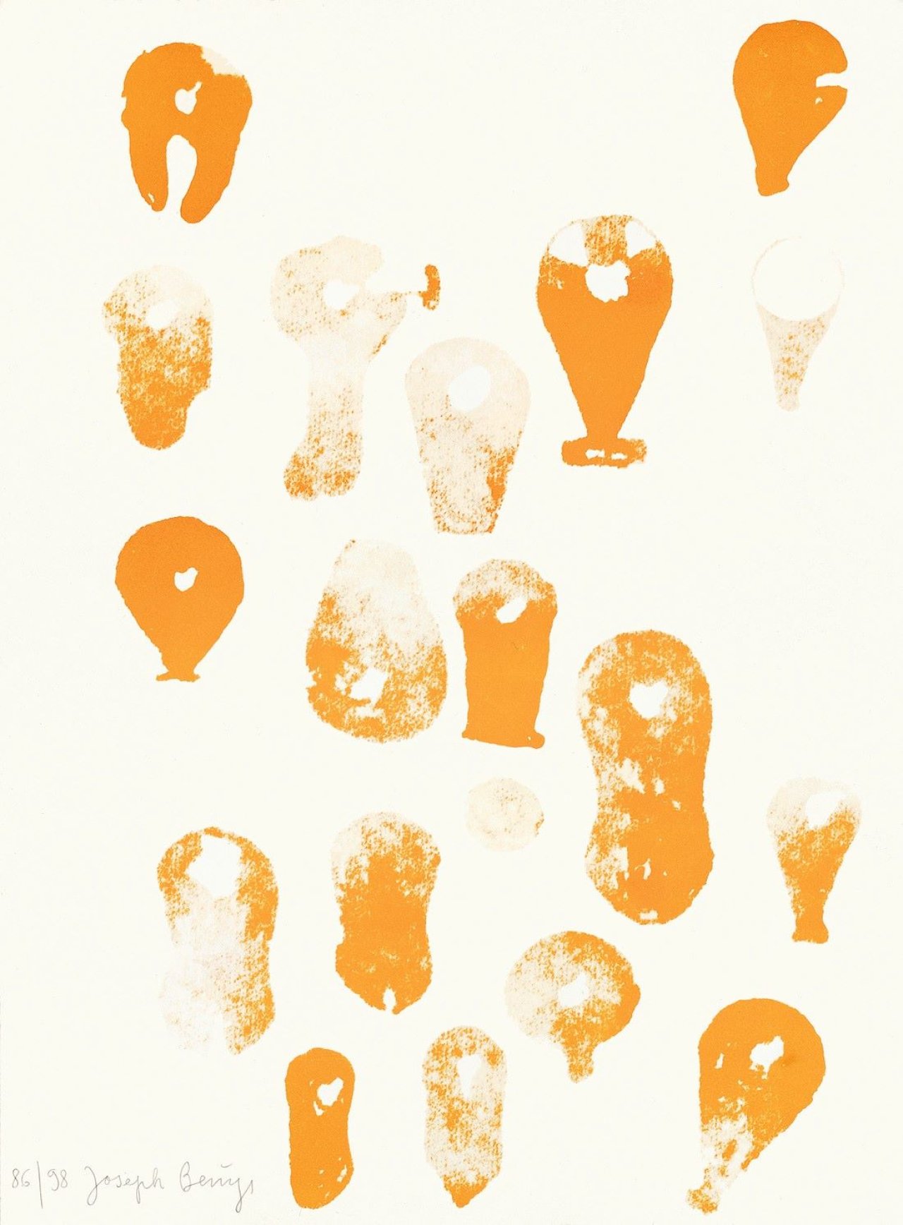 This picture shows the following artwork: Joseph Beuys. „Spur II“. 1977.