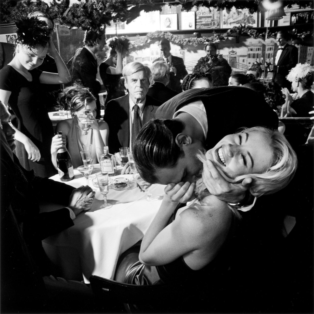 Catalog image of George Plimpton, Jared Paul Stern und Cameron Richardson, Fashion Shoot, Elaine…