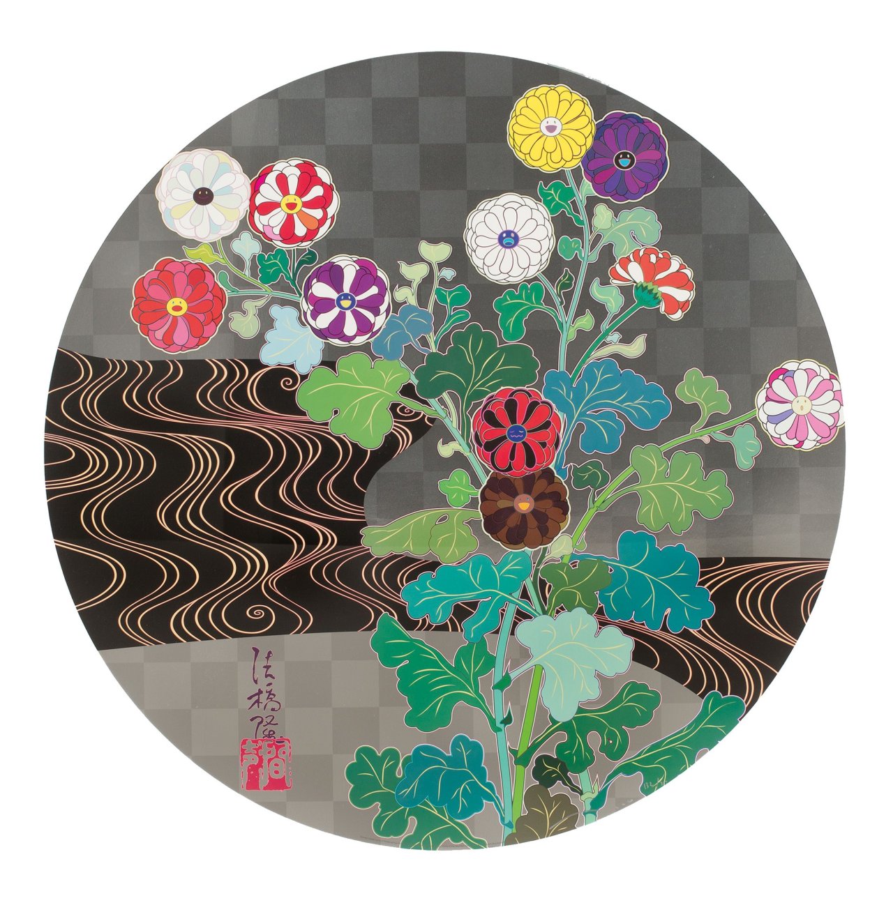 Auf diesem Bild ist das folgende Kunstwerk zu sehen: Takashi Murakami. „Kansei“. 2007.