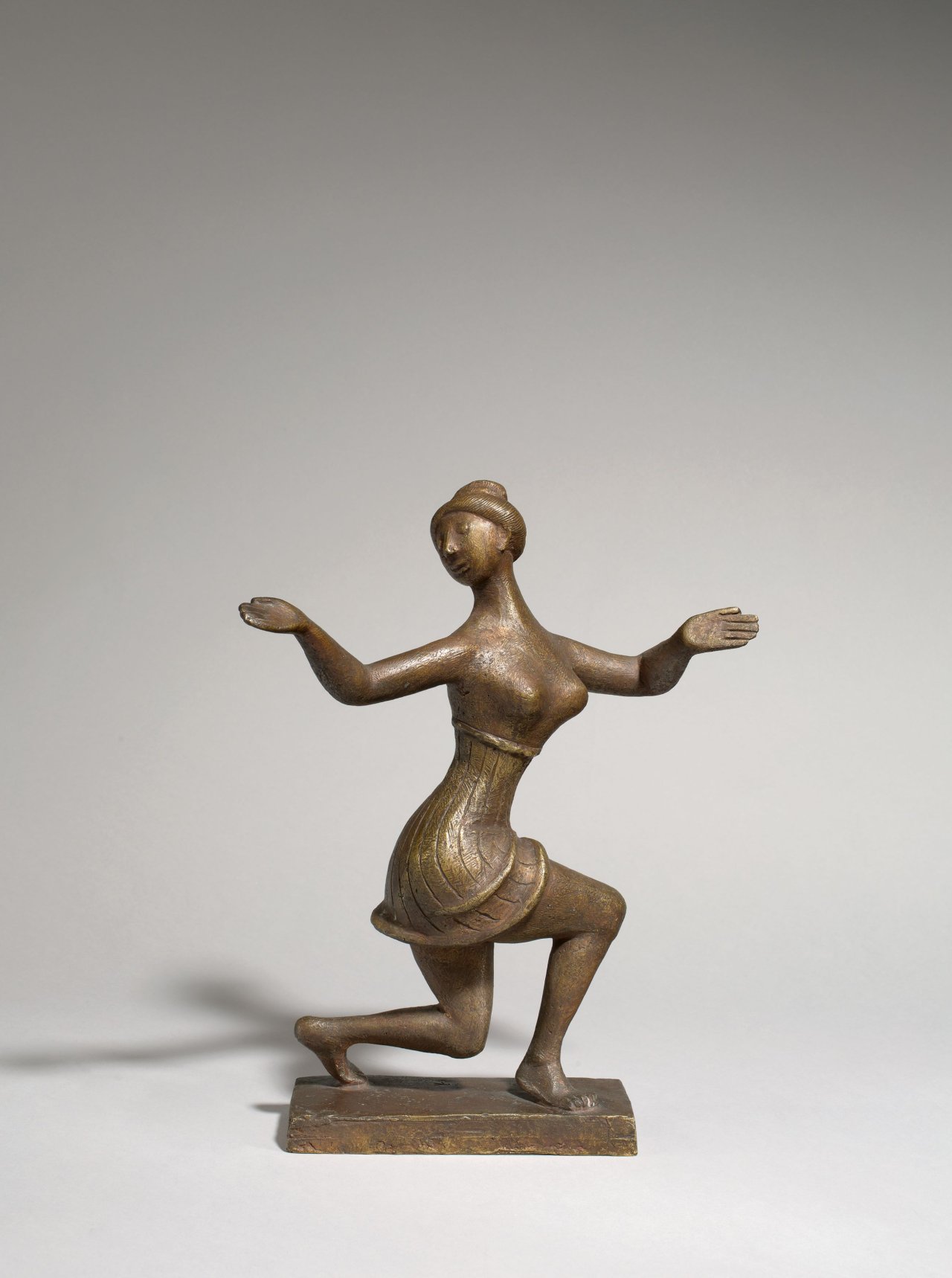 Auf diesem Bild ist das folgende Kunstwerk zu sehen: Gerhard Marcks. „Eislauftänzerin“. 1962.