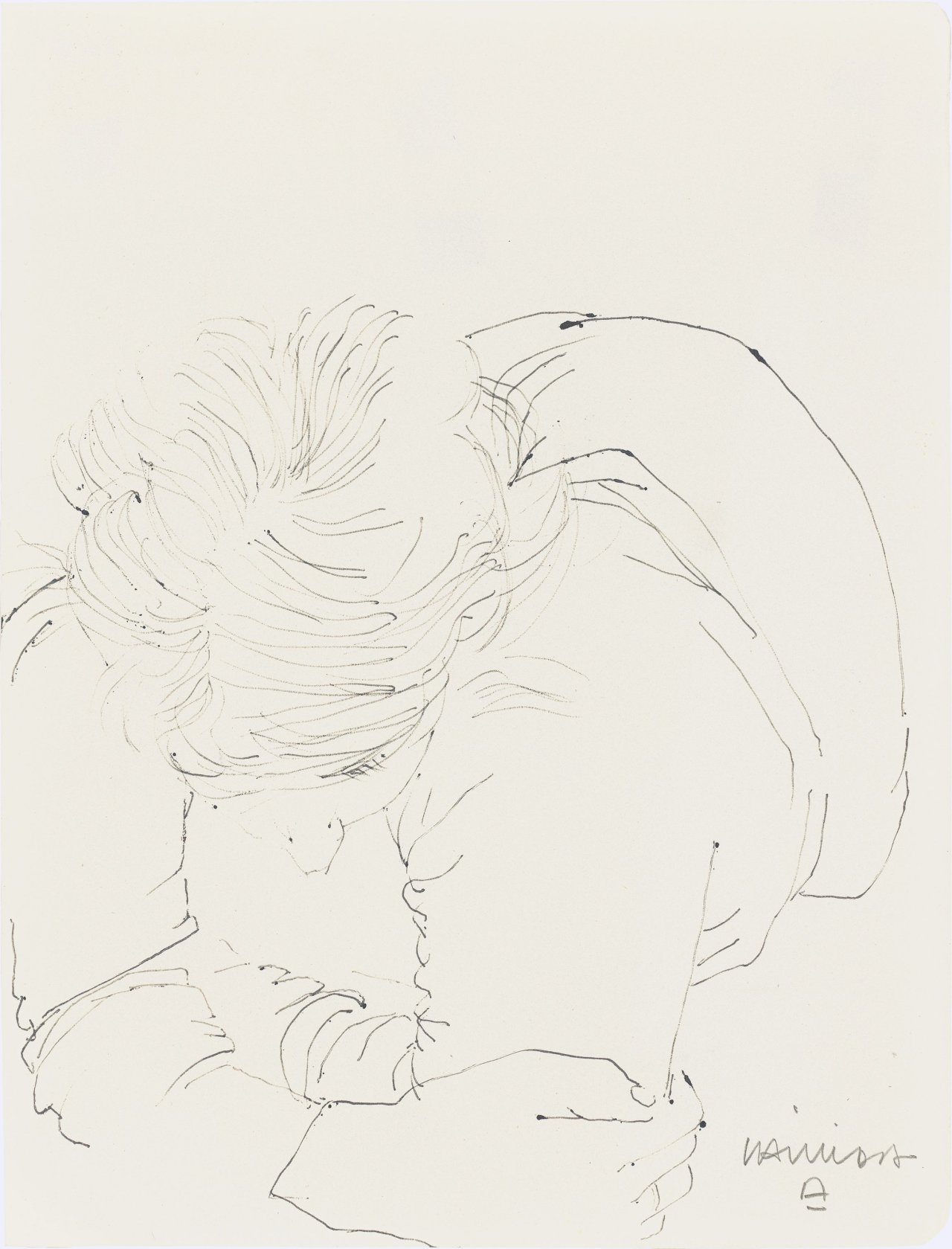 Auf diesem Bild ist das folgende Kunstwerk zu sehen: Eduardo Chillida. „Retrato de Pili“. 1952.