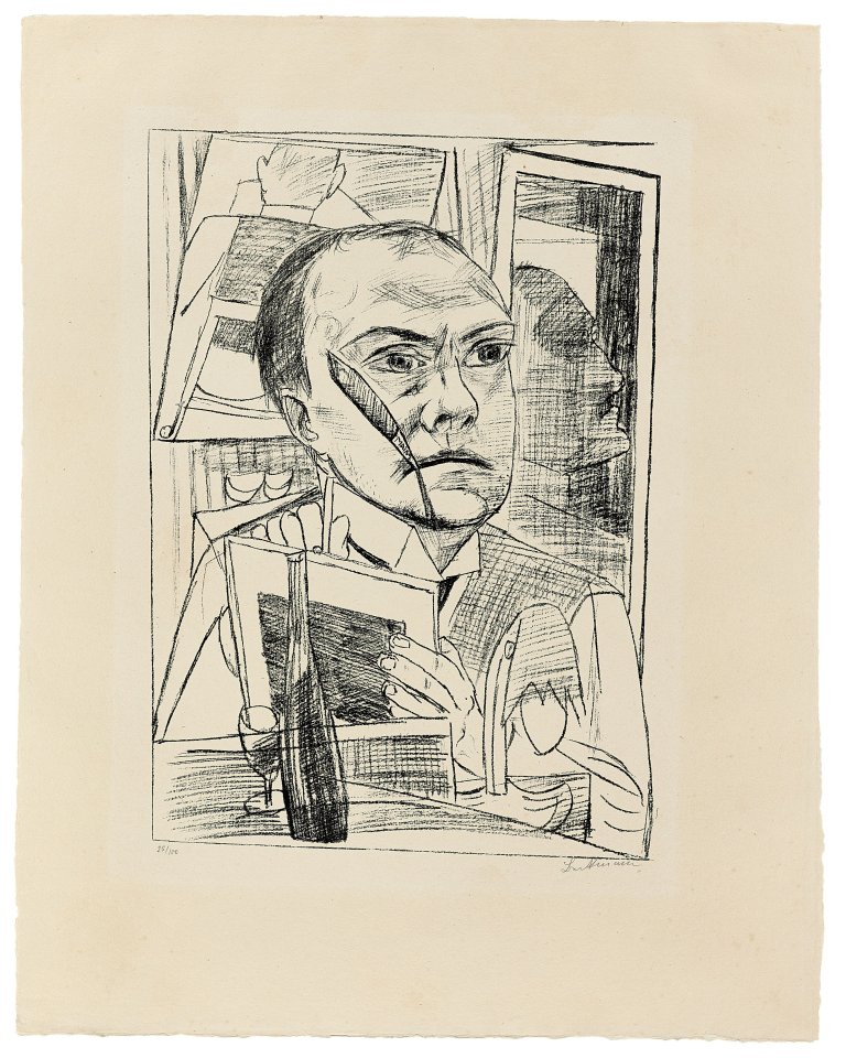 Auf diesem Bild ist das folgende Kunstwerk zu sehen: Max Beckmann. „Berliner Reise“. 1922.