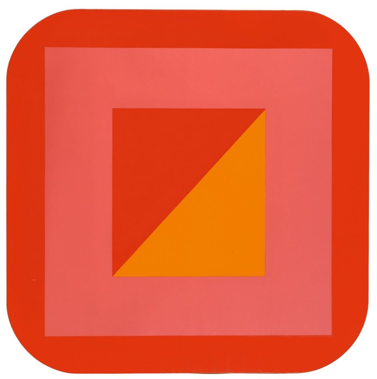 Auf diesem Bild ist das folgende Kunstwerk zu sehen: Georg Karl Pfahler. Ohne Titel. Um 1969.