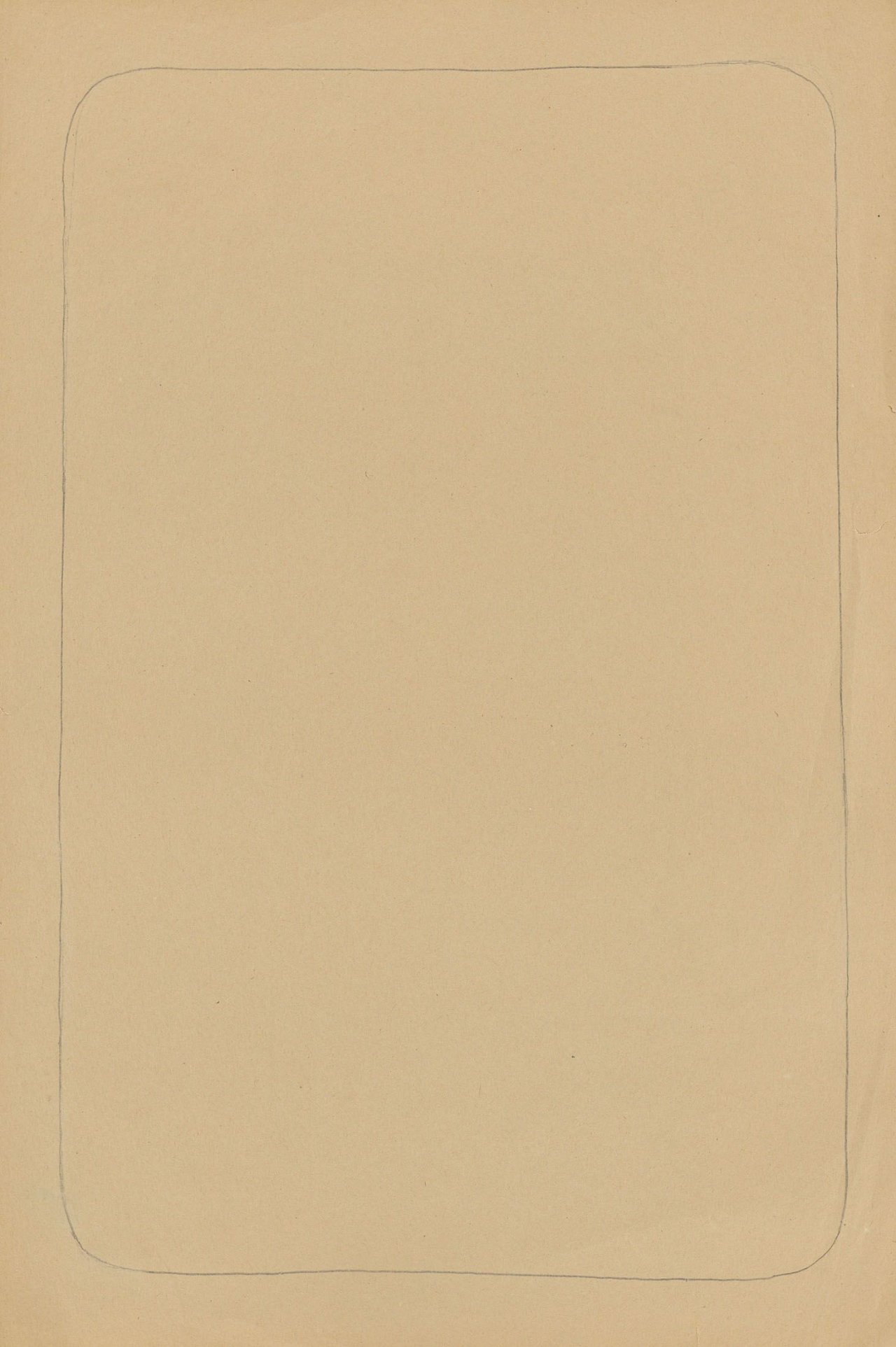 Auf diesem Bild ist das folgende Kunstwerk zu sehen: Franz Erhard Walther. Rahmenzeichnung. Um 1956.