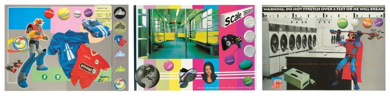 Auf diesem Bild ist das folgende Kunstwerk zu sehen: Michel Majerus. Ohne Titel. 1998.