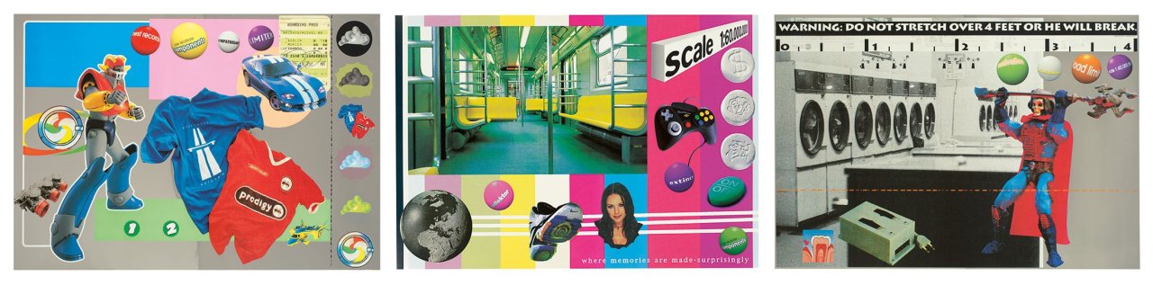 Auf diesem Bild ist das folgende Kunstwerk zu sehen: Michel Majerus. Ohne Titel. 1998.