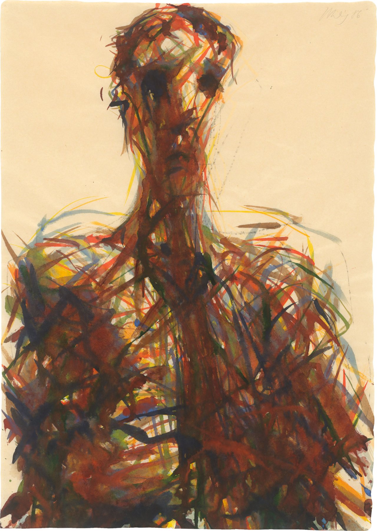This picture shows the following artwork: Max Uhlig. Figure. 1986.