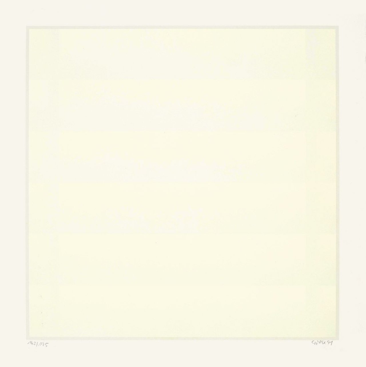 Auf diesem Bild ist das folgende Kunstwerk zu sehen: Raimund Girke. Ohne Titel. 1971.