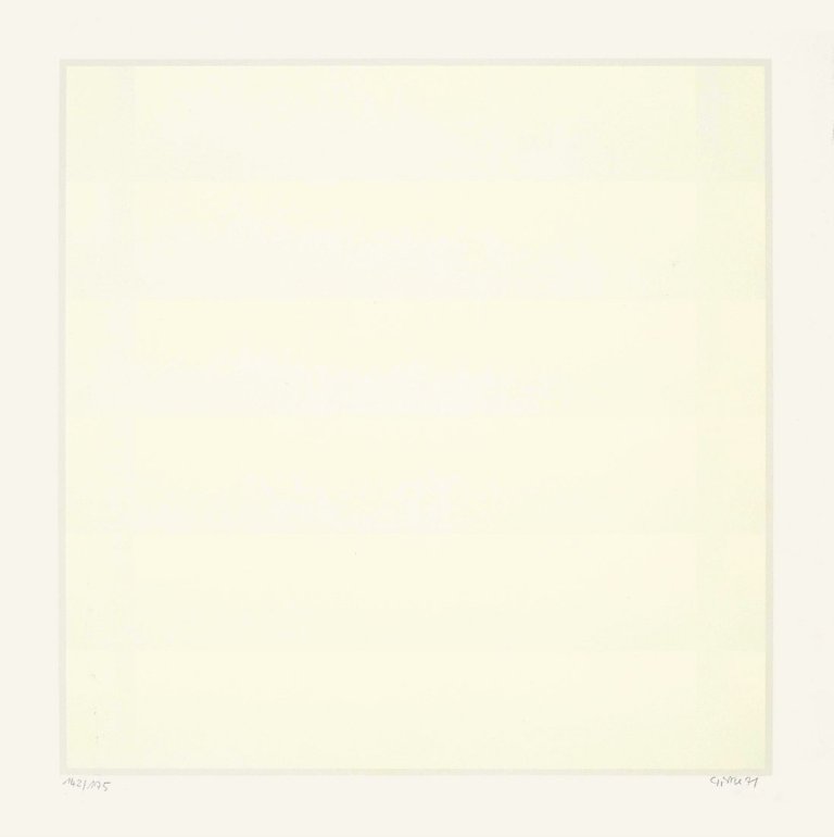 Auf diesem Bild ist das folgende Kunstwerk zu sehen: Raimund Girke. Ohne Titel. 1971.