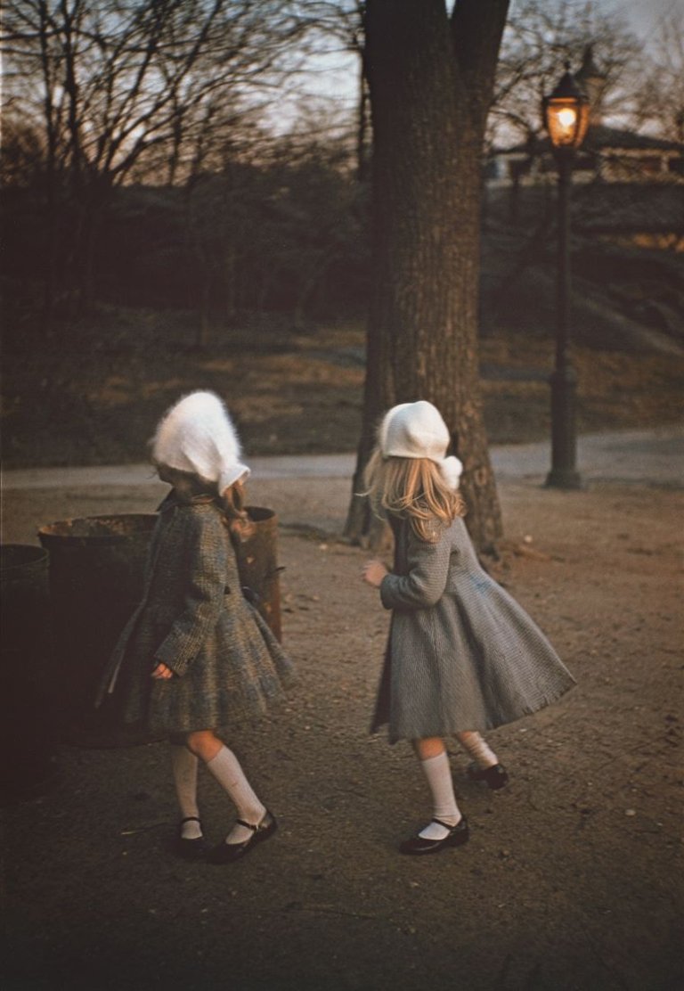 Auf diesem Bild ist das folgende Kunstwerk zu sehen: Louis Stettner. „Central Park, N.Y.C.“. 1957.