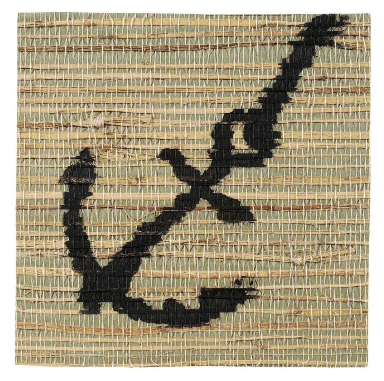 Auf diesem Bild ist das folgende Kunstwerk zu sehen: Ed Ruscha. „Anchor with Rope“. 2010.