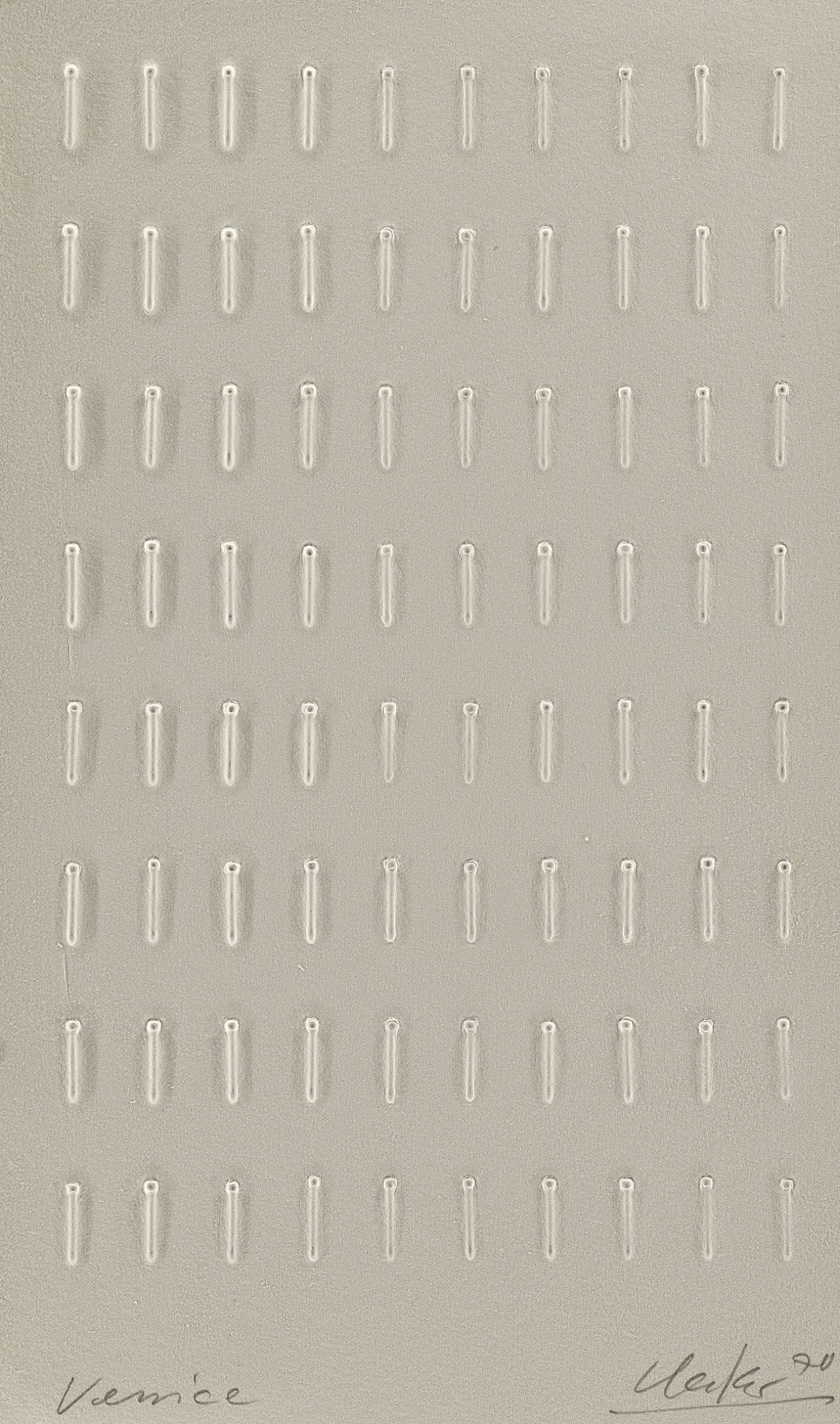 Auf diesem Bild ist das folgende Kunstwerk zu sehen:  Mappenwerk. „XXX biennale di venezia padiglione tedesco“. 1970.