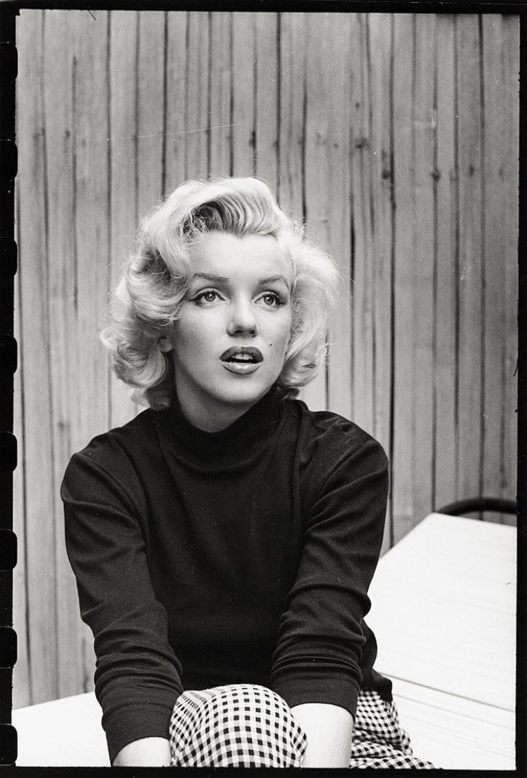 Auf diesem Bild ist das folgende Kunstwerk zu sehen: Alfred Eisenstaedt. Marilyn Monroe. 1953.