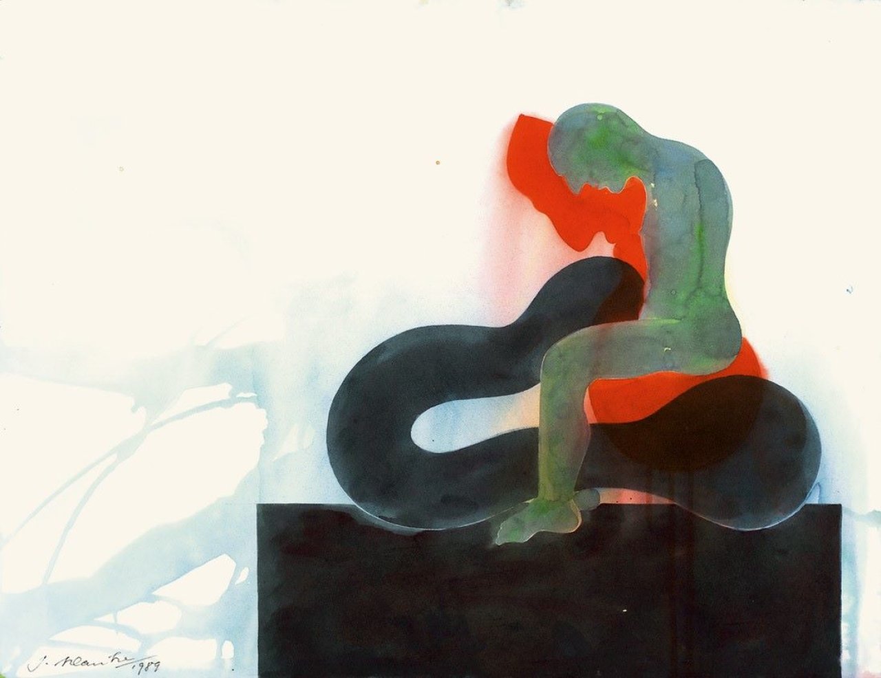 Auf diesem Bild ist das folgende Kunstwerk zu sehen: Jürgen Klauke. The Big Easy. 1989.