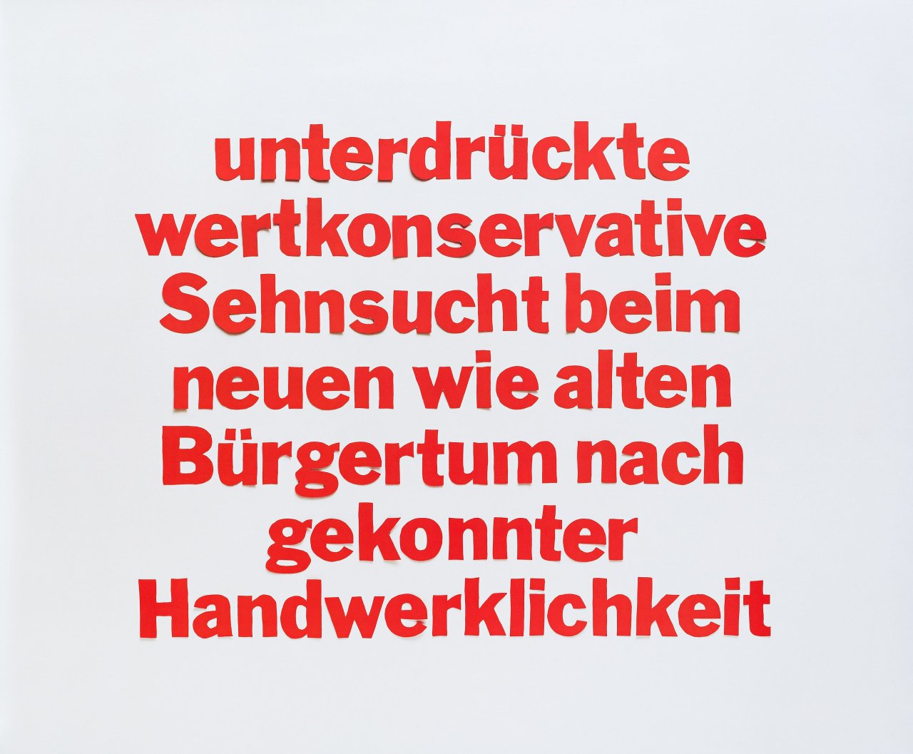 Auf diesem Bild ist das folgende Kunstwerk zu sehen: Thomas Demand. „Texte zur Kunst“. 2010.