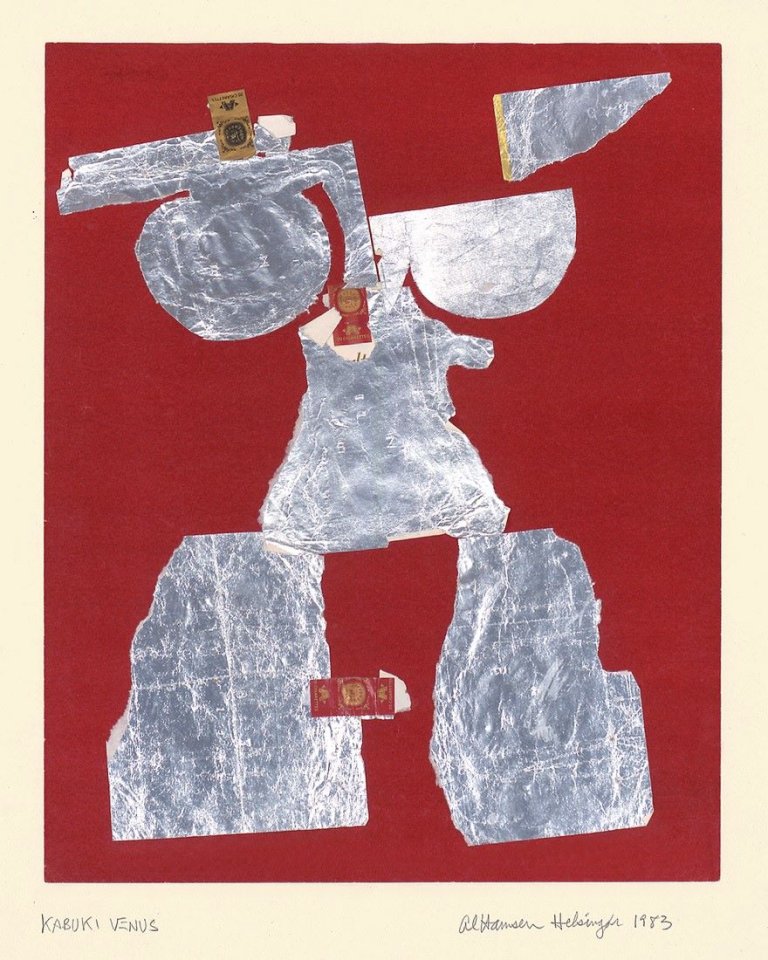 Auf diesem Bild ist das folgende Kunstwerk zu sehen: Al Hansen. „Kabuki Venus“. 1983.