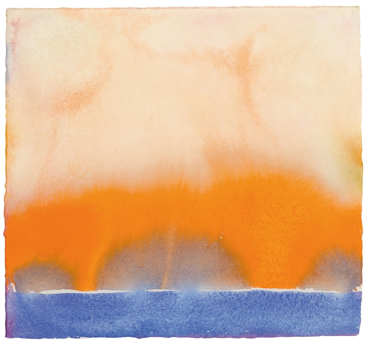 Auf diesem Bild ist das folgende Kunstwerk zu sehen: Günther Uecker. „Patagonien“. 1996.