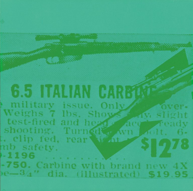 This picture shows the following artwork: Andy Warhol. Aus: „Flash-November 22, 1963“. 1968.