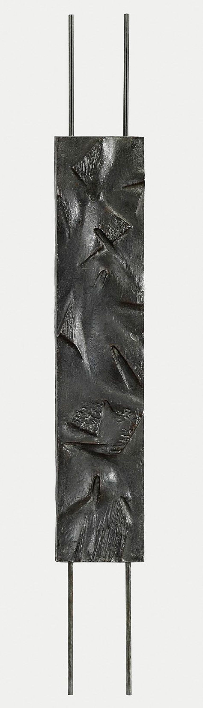 Auf diesem Bild ist das folgende Kunstwerk zu sehen: Bernhard Heiliger. „Relief“. 1957.