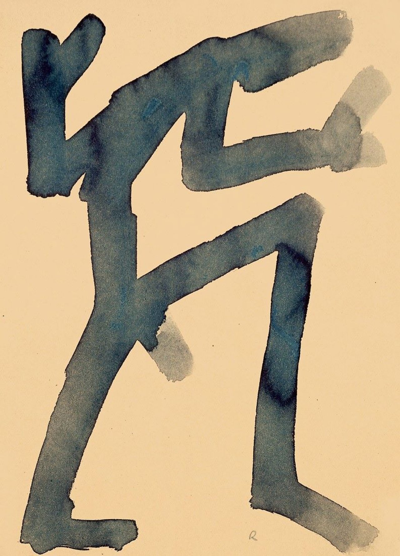 This picture shows the following artwork: A.R. Penck. Ohne Titel. 1960s.