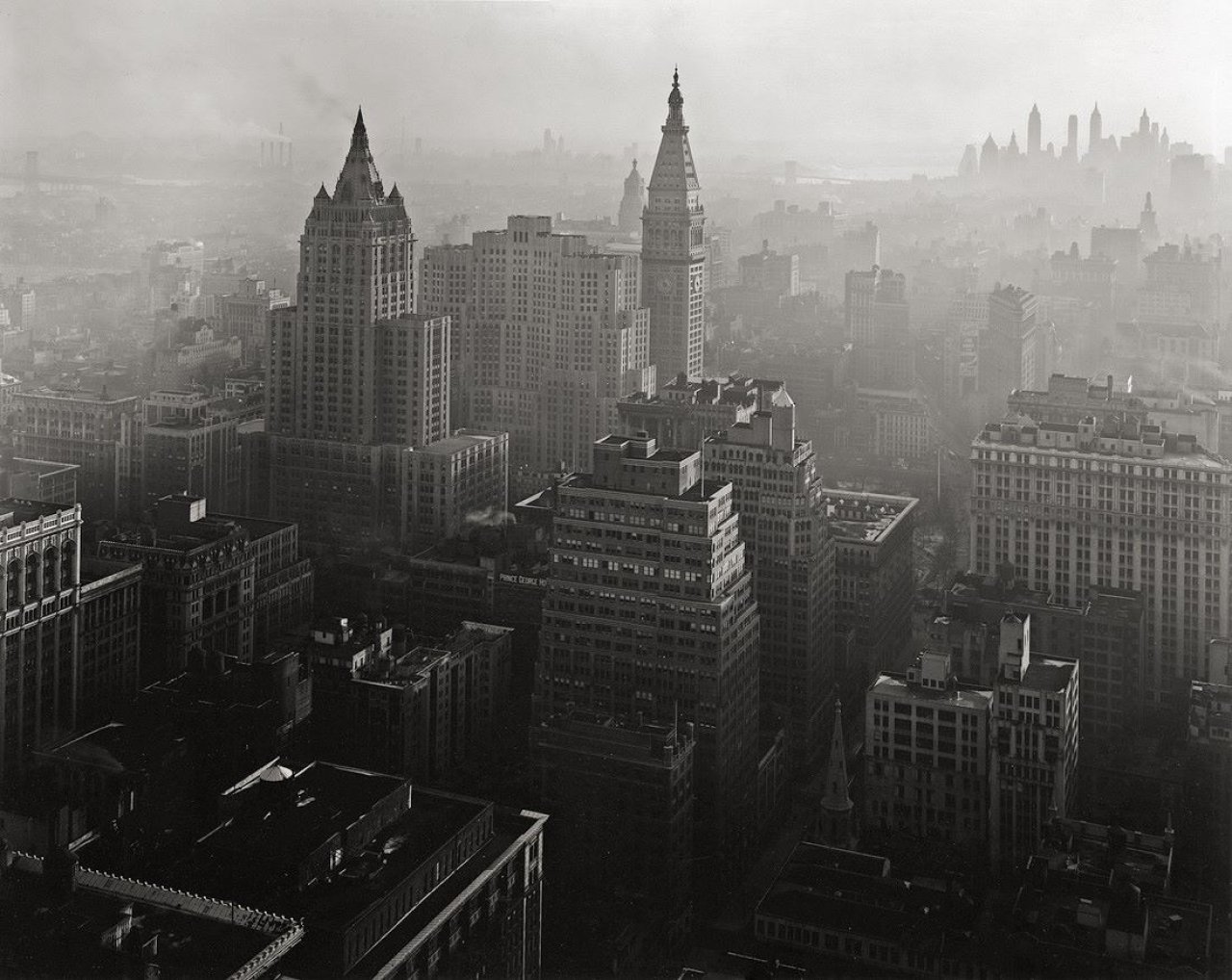Catalog image of „Looking South from Empire State Building, New York“. 1946