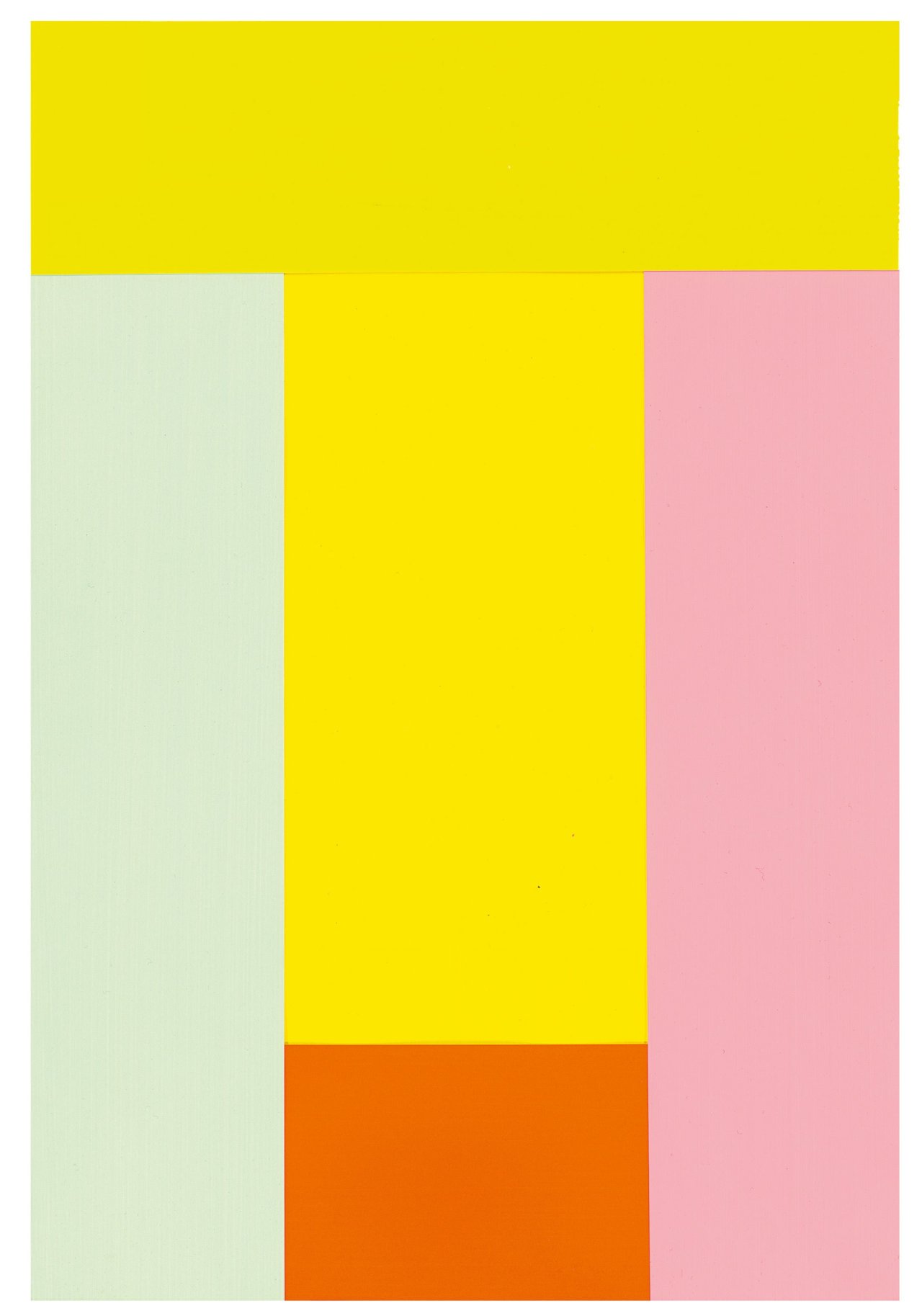 Auf diesem Bild ist das folgende Kunstwerk zu sehen: Imi Knoebel. Lotte. 2003.