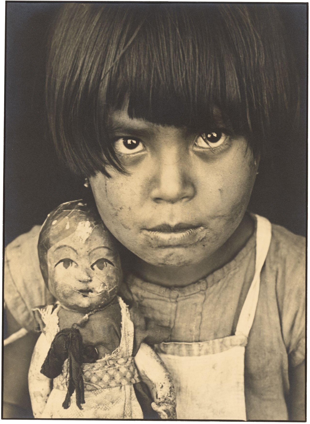 Auf diesem Bild ist das folgende Kunstwerk zu sehen: Margaret Bourke-White. Brazilian Girl, for 'American Can Company'. 1936.